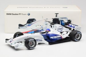 BMW Sauber F1.06 #17 J. Villeneuve Launch Version 2006 Minichamps 1:18 80430413184 Metalas - nuotrauka 6 iš 6
