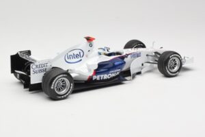 BMW Sauber F1.07 #9 N. Heidfeld Launch Version 2007 Minichamps 1:18 80430426994 Metalas - nuotrauka 2 iš 7