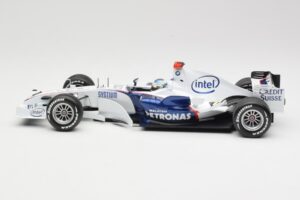 BMW Sauber F1.07 #9 N. Heidfeld Launch Version 2007 Minichamps 1:18 80430426994 Metalas - nuotrauka 3 iš 7