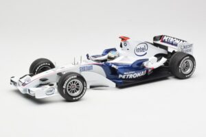 BMW Sauber F1.07 #9 N. Heidfeld Launch Version 2007 Minichamps 1:18 80430426994 Metalas