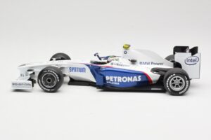 BMW Sauber F1.09 #6 N. Heidfeld Launch Version 2009 Minichamps 1:18 80432154856 Metalas - nuotrauka 3 iš 7