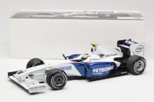 BMW Sauber F1.09 #6 N. Heidfeld Launch Version 2009 Minichamps 1:18 80432154856 Metalas - nuotrauka 7 iš 7
