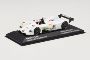BMW V12 LMR #42 T. Kristensen / J.J. Lehto / J. Muller 24 Hours of Le Mans 1999 Minichamps 1:43 80429418137 Metalas - nuotrauka 2 iš 5
