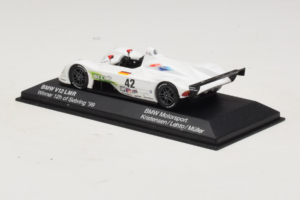 BMW V12 LMR #42 T. Kristensen / J.J. Lehto / J. Muller 24 Hours of Le Mans 1999 Minichamps 1:43 80429418137 Metalas - nuotrauka 3 iš 5