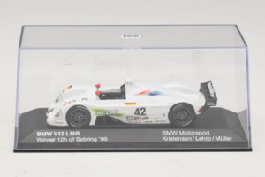 BMW V12 LMR #42 T. Kristensen / J.J. Lehto / J. Muller 24 Hours of Le Mans 1999 Minichamps 1:43 80429418137 Metalas - nuotrauka 4 iš 5