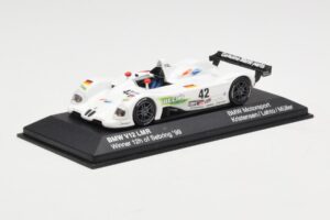 BMW V12 LMR LMP1 #42 J. Müller / J. Lehto 24 Hours of Le Mans 2000 Minichamps 1:43 80420018215 Metalas - nuotrauka 2 iš 4