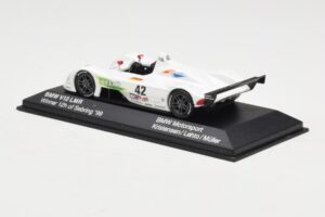 BMW V12 LMR LMP1 #42 J. Müller / J. Lehto 24 Hours of Le Mans 2000 Minichamps 1:43 80420018215 Metalas - nuotrauka 3 iš 4