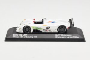 BMW V12 LMR LMP1 #42 J. Müller / J. Lehto 24 Hours of Le Mans 2000 Minichamps 1:43 80420018215 Metalas