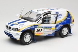 BMW X5 X-Raid #207 Dakar Rally 2004 Solido 1:18 SOLIDO001 Metalas - nuotrauka 2 iš 8