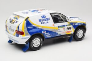 BMW X5 X-Raid #207 Dakar Rally 2004 Solido 1:18 SOLIDO001 Metalas - nuotrauka 3 iš 8