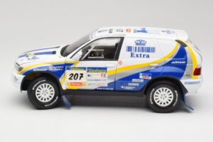 BMW X5 X-Raid #207 Dakar Rally 2004 Solido 1:18 SOLIDO001 Metalas - nuotrauka 4 iš 8