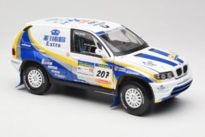 BMW X5 X-Raid #207 Dakar Rally 2004 Solido 1:18 SOLIDO001 Metalas - nuotrauka 6 iš 8