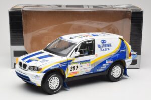 BMW X5 X-Raid #207 Dakar Rally 2004 Solido 1:18 SOLIDO001 Metalas - nuotrauka 8 iš 8