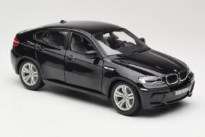 BMW X6 M E71 Juodas Bburago 1:18 18-12081 Metalas - nuotrauka 6 iš 8