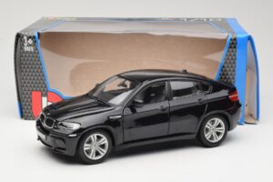 BMW X6 M E71 Juodas Bburago 1:18 18-12081 Metalas - nuotrauka 8 iš 8