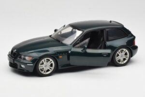 BMW Z3 Coupe 2.8 Green Metallic UT Models 1:18 20422 Metalas - nuotrauka 2 iš 7