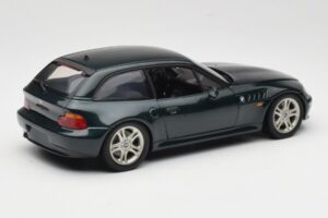 BMW Z3 Coupe 2.8 Green Metallic UT Models 1:18 20422 Metalas - nuotrauka 3 iš 7