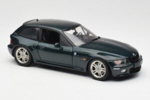 BMW Z3 Coupe 2.8 Green Metallic UT Models 1:18 20422 Metalas - nuotrauka 5 iš 7
