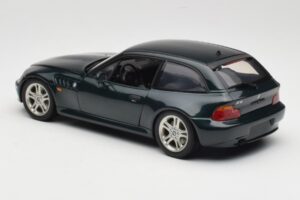 BMW Z3 Coupe 2.8 Green Metallic UT Models 1:18 20422 Metalas - nuotrauka 6 iš 7
