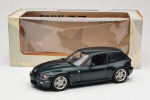 BMW Z3 Coupe 2.8 Green Metallic UT Models 1:18 20422 Metalas - nuotrauka 7 iš 7