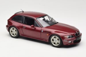 BMW Z3 Coupe 2.8 Red Metallic UT Models 1:18 20423 Metalas - nuotrauka 6 iš 8