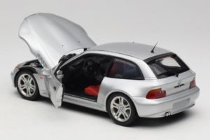 BMW Z3 E36/8 Coupe 2.8 Sidabrinis UT Models 1:18 20421-R1 Metalas - nuotrauka 5 iš 8