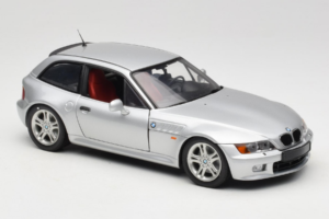 BMW Z3 E36/8 Coupe 2.8 Sidabrinis UT Models 1:18 20421-R1 Metalas - nuotrauka 6 iš 8