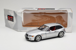 BMW Z3 E36/8 Coupe 2.8 Sidabrinis UT Models 1:18 20421-R1 Metalas - nuotrauka 8 iš 8
