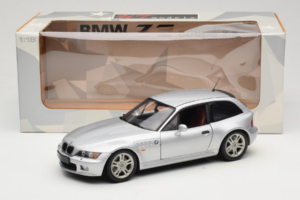 BMW Z3 Coupe 2.8 Sidabrinis UT Models 1:18 20421 Metalas - nuotrauka 8 iš 8
