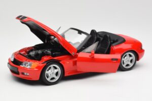 BMW Z3 E36/7 Kabrioletas Raudonas UT Models 1:18 180024330 Metalas - nuotrauka 2 iš 8