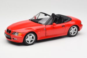 BMW Z3 E36/7 Kabrioletas Raudonas UT Models 1:18 180024330 Metalas
