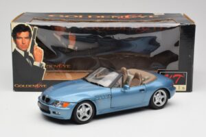 BMW Z3 E36/7 James Bond Goldeneye Mėlyna Metallic UT Models 1:18 180024336 Metalas - nuotrauka 8 iš 8
