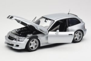 BMW Z3 M Coupe E36/8 Sidabrinis UT 1:18 80430020856 Metalas - nuotrauka 2 iš 8