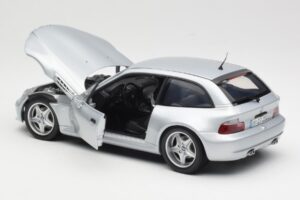 BMW Z3 M Coupe E36/8 Sidabrinis UT 1:18 80430020856 Metalas - nuotrauka 5 iš 8