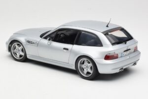 BMW Z3 M Coupe E36/8 Sidabrinis UT 1:18 80430020856 Metalas - nuotrauka 7 iš 8