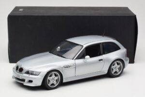 BMW Z3 M Coupe E36/8 Sidabrinis UT 1:18 80430020856 Metalas - nuotrauka 8 iš 8