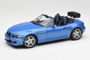 BMW Z3 M Roadster Su Bagažo Lentyna Mėlynas Metalinis UT Models 1:18 20416 Metalas