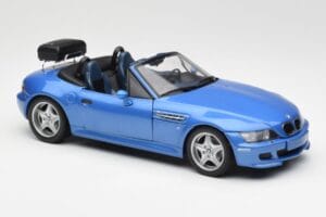 BMW Z3 M Roadster Su Bagažo Lentyna Mėlynas Metalinis UT Models 1:18 20416 Metalas - nuotrauka 6 iš 8