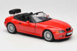 BMW Z3 Roadster 1.9 Raudonas Prekybos Atstovų Leidimas UT Models 1:18 80439423068 Metalas - nuotrauka 6 iš 8