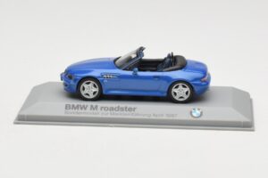 BMW Z3 Roadster 2.8 Mėlynas Minichamps 1:43 BMW003 Metalas