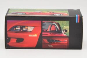 BMW Z3 Roadster 2.8 Raudonas Minichamps 1:43 BMW004 Metalas - nuotrauka 4 iš 4