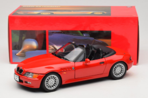 BMW Z3 Roadster Raudonas Prekybos Atstovų Leidimas UT Models 1:18 80439422185 Metalas - nuotrauka 8 iš 8