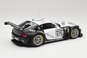 BMW Z4 #676 H. Stuck / J. Hennerici / D. Hurtgen Team Schubert Nürburgring 24 Hours 2006 AUTOart 1:18 80649 Metalas - nuotrauka 2 iš 6