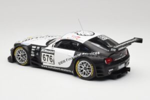 BMW Z4 #676 H. Stuck / J. Hennerici / D. Hurtgen Team Schubert Nürburgring 24 Hours 2006 AUTOart 1:18 80649 Metalas - nuotrauka 5 iš 6