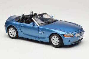 BMW Z4 E85 Mėlynas Metallic Motormax 1:18 73144 Metalas - nuotrauka 6 iš 8