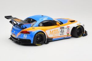 BMW Z4 E89 GT3 #46 Mills Racing M. Wittmer / A. Mills Pirelli World Challenge Sprint X-Series 2016 Minichamps 1:18 151162346  - nuotrauka 2 iš 6