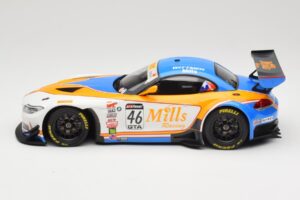 BMW Z4 E89 GT3 #46 Mills Racing M. Wittmer / A. Mills Pirelli World Challenge Sprint X-Series 2016 Minichamps 1:18 151162346  - nuotrauka 3 iš 6