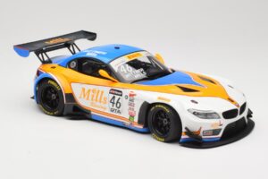 BMW Z4 E89 GT3 #46 Mills Racing M. Wittmer / A. Mills Pirelli World Challenge Sprint X-Series 2016 Minichamps 1:18 151162346  - nuotrauka 4 iš 6