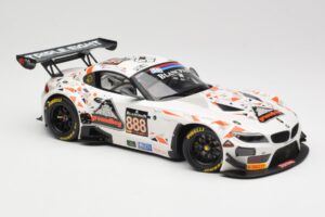 BMW Z4 E89 GT3 #888 Triple Eight Racing L. Mowle / J. Ratcliffe 24 Hours of Spa 2015 Minichamps 1:18 151152388 Metalas - nuotrauka 4 iš 6