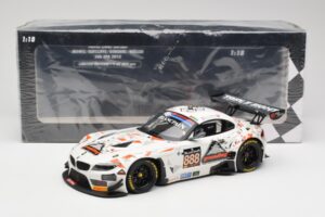 BMW Z4 E89 GT3 #888 Triple Eight Racing L. Mowle / J. Ratcliffe 24 Hours of Spa 2015 Minichamps 1:18 151152388 Metalas - nuotrauka 6 iš 6